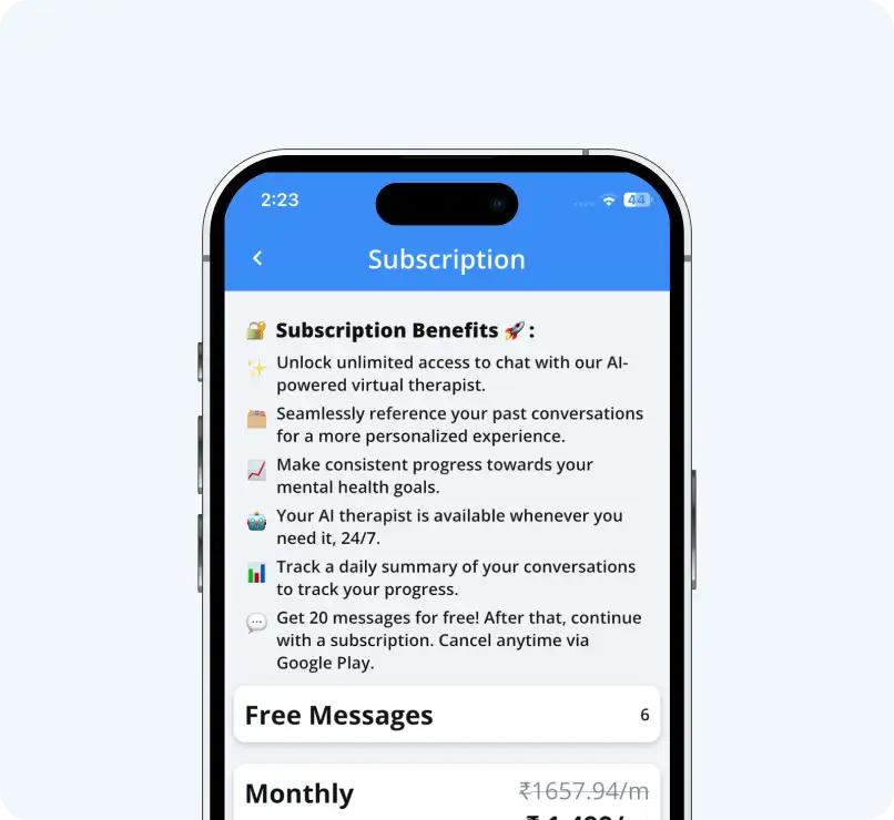 My Pocket Therapist results and impact